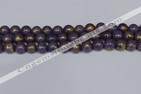 CMJ998 15.5 inches 10mm round Mashan jade beads wholesale