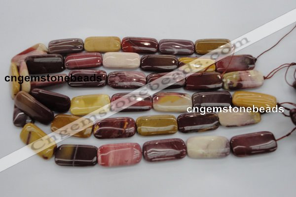 CMK100 15.5 inches 15*30mm rectangle mookaite beads wholesale