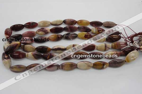 CMK106 15.5 inches 11*22mm trihedron mookaite beads wholesale