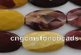 CMK110 15.5 inches 15*30mm faceted oval mookaite beads wholesale