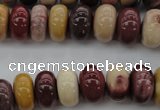 CMK118 15.5 inches 9*14mm rondelle mookaite beads wholesale