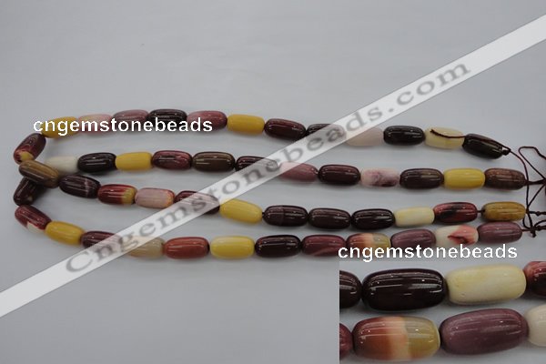 CMK125 15.5 inches 8*16mm drum mookaite beads wholesale