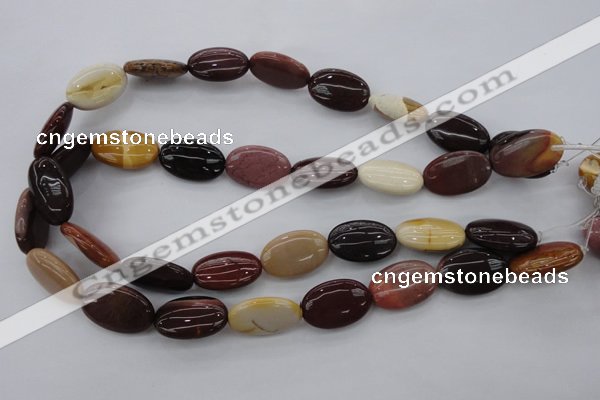 CMK142 15.5 inches 15*23mm oval mookaite beads wholesale