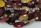 CMK25 15.5 inches 15*20mm faceted oval mookaite beads wholesale