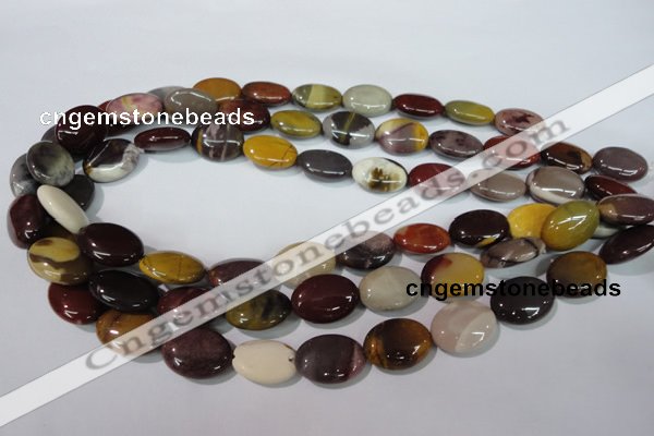 CMK259 15.5 inches 13*18mm oval mookaite gemstone beads