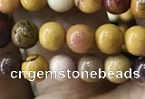 CMK330 15.5 inches 4mm round mookaite beads wholesale