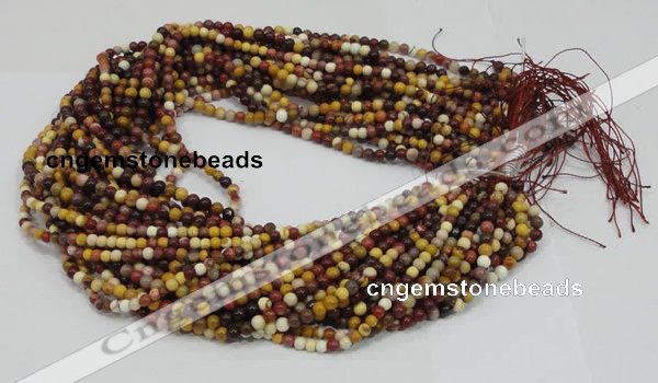 CMK57 15.5 inches 6mm round mookaite gemstone beads wholesale