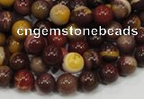 CMK58 15.5 inches 8mm round mookaite gemstone beads wholesale