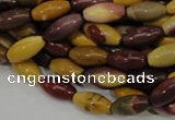 CMK65 15.5 inches 8*16mm rice mookaite gemstone beads wholesale