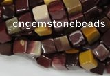 CMK70 15.5 inches 8*8mm cube mookaite gemstone beads wholesale