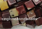 CMK72 15.5 inches 12*12mm cube mookaite gemstone beads wholesale