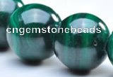 CMN06 10mm round A grade natural malachite  beads wholesale