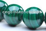 CMN07 12mm round A grade natural malachite beads Wholesale