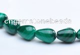 CMN09 A grade 5*7mm teardrop natural malachite beads Wholesale