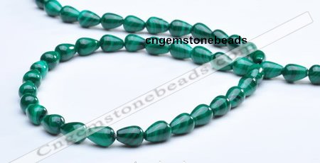 CMN09 A grade 5*7mm teardrop natural malachite beads Wholesale