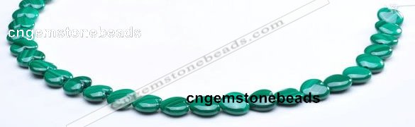 CMN115 15.5 inches 12*12mm heart natural malachite beads