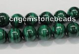 CMN153 AA grade 12mm round natural malachite beads Wholesale