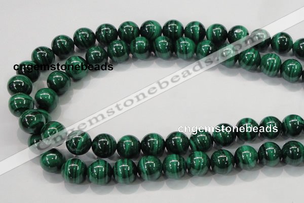 CMN155 AA grade 16mm round natural malachite beads Wholesale