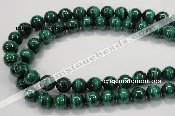 CMN157 AA grade 20mm round natural malachite beads Wholesale