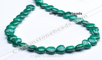 CMN19 A grade 4*8mm heart natural malachite beads Wholesale