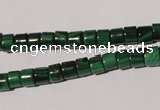 CMN235 15.5 inches 4*6mm heishi natural malachite beads wholesale