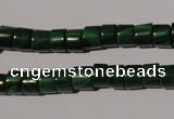 CMN236 15.5 inches 5*7mm heishi natural malachite beads wholesale