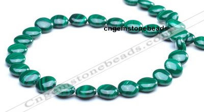 CMN25 A grade 4*8mm coin shape natural malachite beads Wholesale