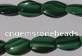 CMN267 15.5 inches 12*16mm flat drum natural malachite beads wholesale