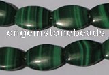 CMN268 15.5 inches 13*18mm flat drum natural malachite beads wholesale