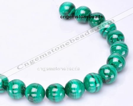 CMN29 AB grade 18mm round natural malachite beads Wholesale