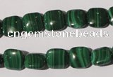 CMN293 15.5 inches 10*10mm square natural malachite beads wholesale