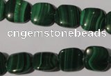 CMN294 15.5 inches 12*12mm square natural malachite beads wholesale