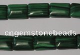 CMN314 15.5 inches 10*14mm rectangle natural malachite beads wholesale