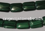 CMN315 15.5 inches 12*16mm rectangle natural malachite beads wholesale