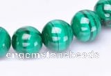 CMN38 AB grade 6mm round natural malachite beads Wholesale