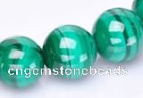 CMN40 AB grade 10mm round natural malachite beads Wholesale