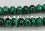 CMN400 15.5 inches 4*6mm rondelle natural malachite beads wholesale