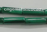 CMN411 15.5 inches 4*13mm tube natural malachite beads wholesale