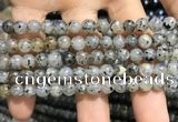 CMQ101 15.5 inches 6mm round moss quartz beads wholesale