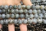 CMQ103 15.5 inches 10mm round moss quartz beads wholesale