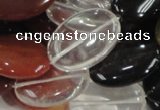 CMQ06 15.5 inches 18*25mm oval multicolor quartz beads wholesale