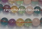 CMQ213 15.5 inches 10mm round multicolor quartz gemstone beads