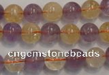 CMQ217 15.5 inches 10mm round multicolor quartz gemstone beads