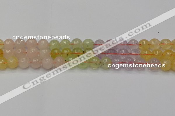 CMQ323 15.5 inches 10mm round mixed quartz beads wholesale