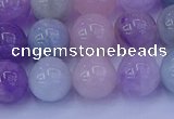 CMQ353 15.5 inches 10mm round mixed quartz beads wholesale