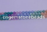 CMQ404 15.5 inches 12mm round mixed quartz beads wholesale