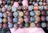 CMQ445 15.5 inches 14mm round mixed rutilated quartz beads