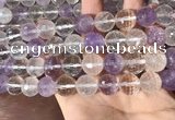 CMQ558 15.5 inches 14mm faceted round colorfull quartz beads