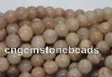 CMS02 15.5 inches 6mm round moonstone gemstone beads wholesale