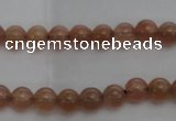 CMS1000 15.5 inches 4mm round AA grade moonstone gemstone beads